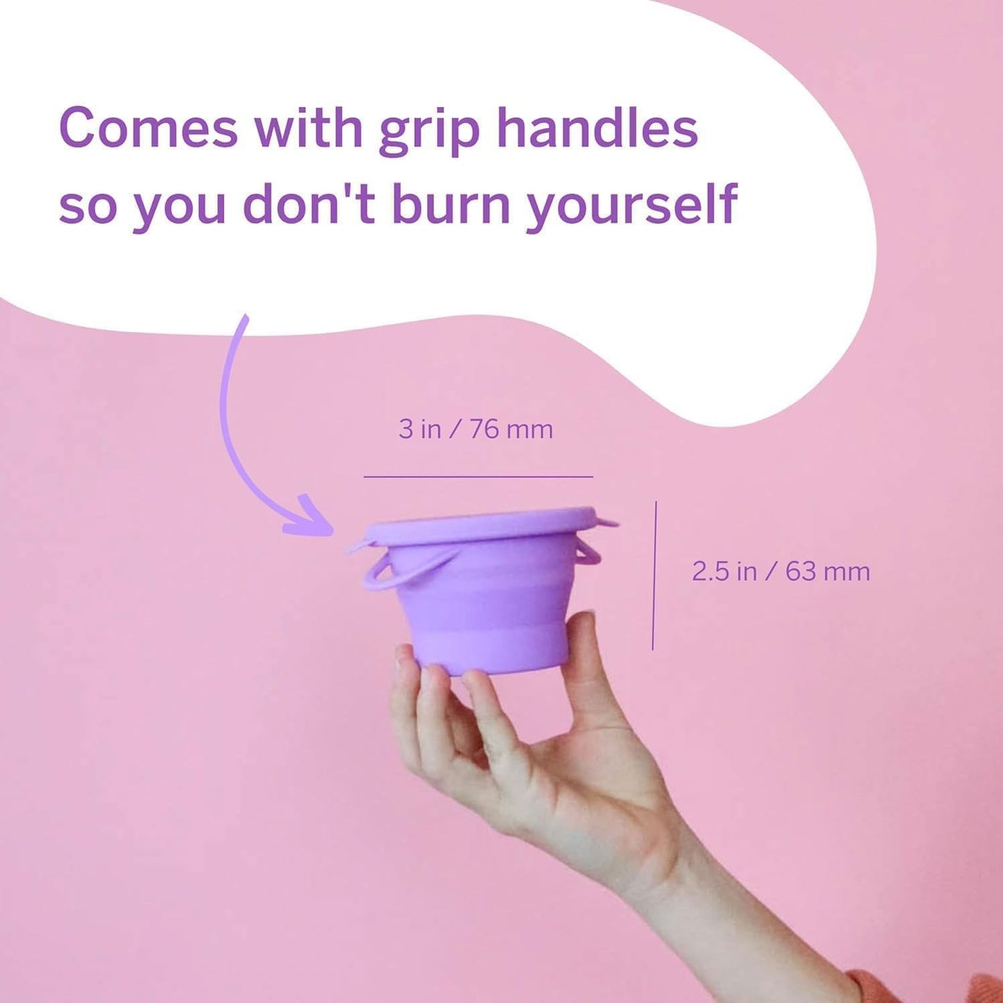 Syleca Menstrual Cup Compact Sterilizer